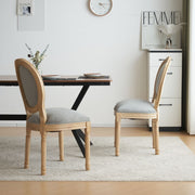 Oxford Classic Style Dining Chairs - Set Of 2