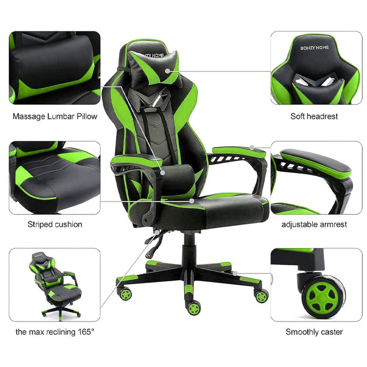 Bonne PU Leather Adjustable Game Office Chair