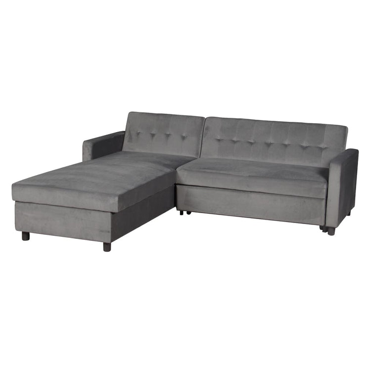 Avery Large U-Shape Storage Corner Sofa Bed With Ottoman