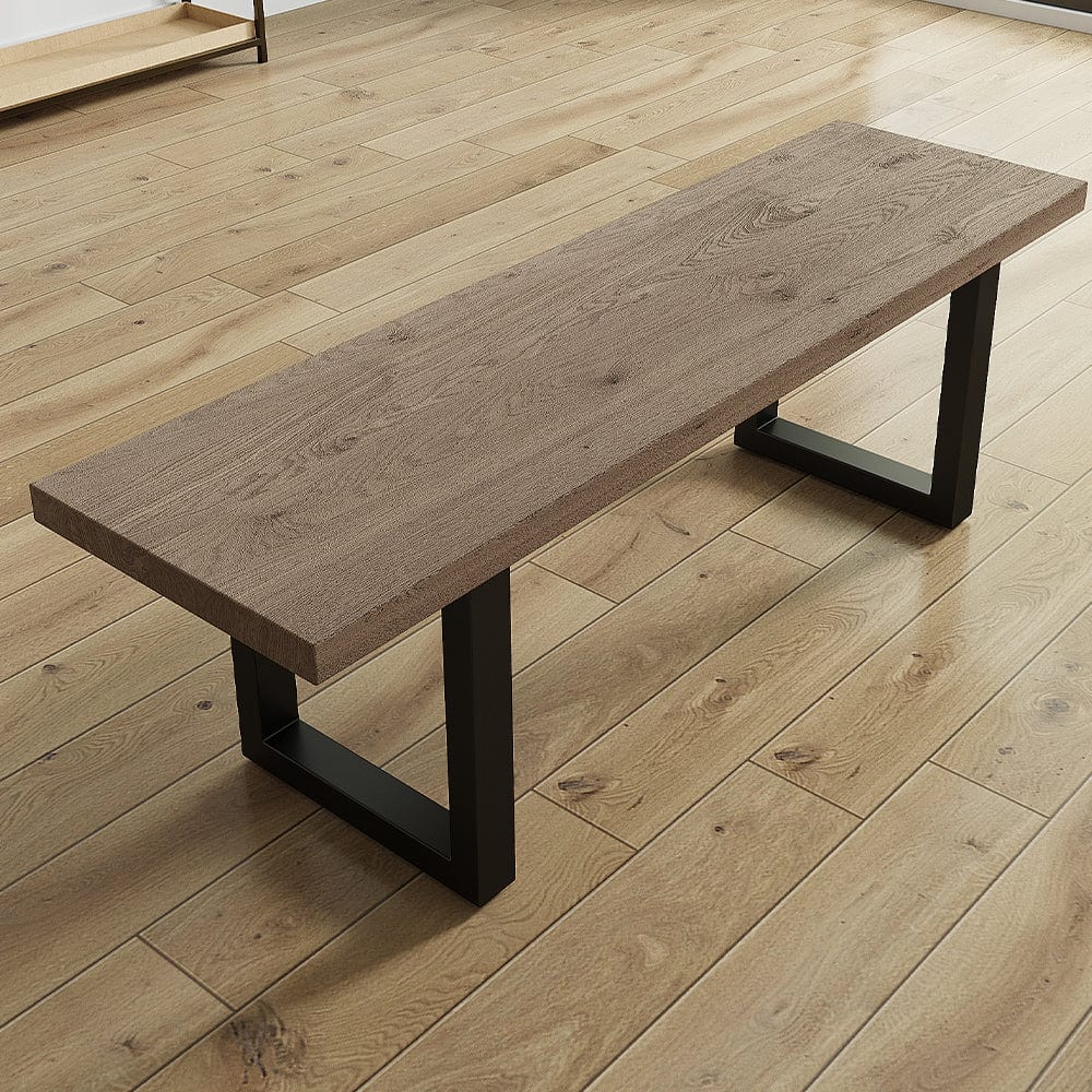 Rectangular Bench Tables Belluno 140cm Rectangle Wooden Dining Bench