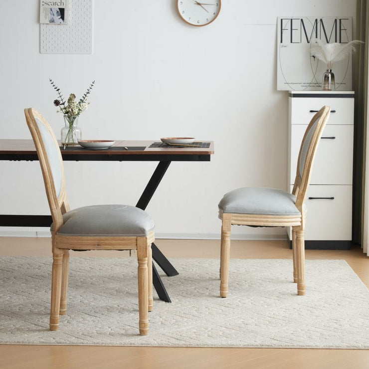 Oxford Classic Style Dining Chairs - Set Of 2