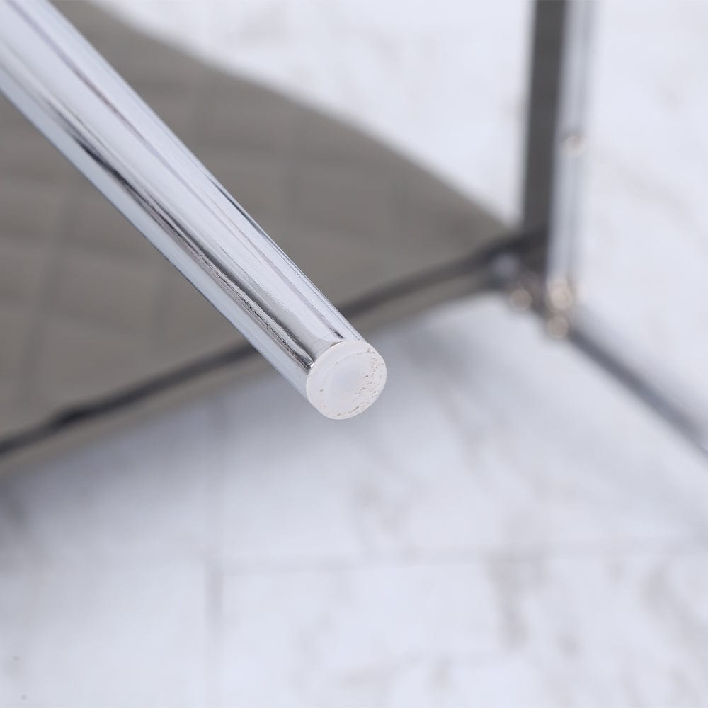 Orsa Round Dining Table Set With 4 Dining Chairs In Cream