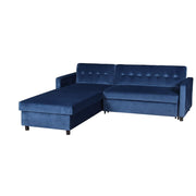 Avery Large U-Shape Storage Corner Sofa Bed With Ottoman