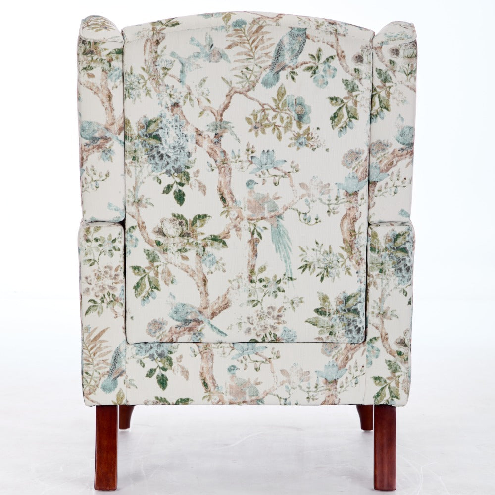 Modern Fabric Accent Armchair