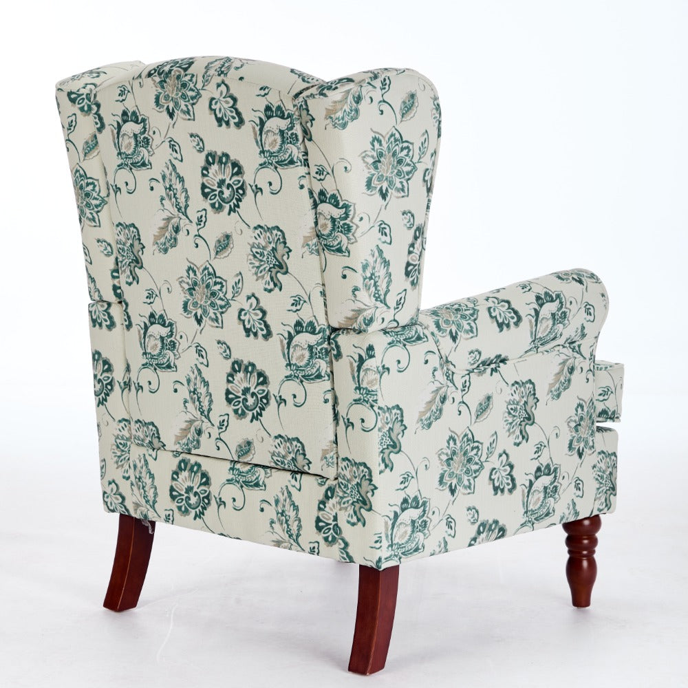 Modern Fabric Accent Armchair
