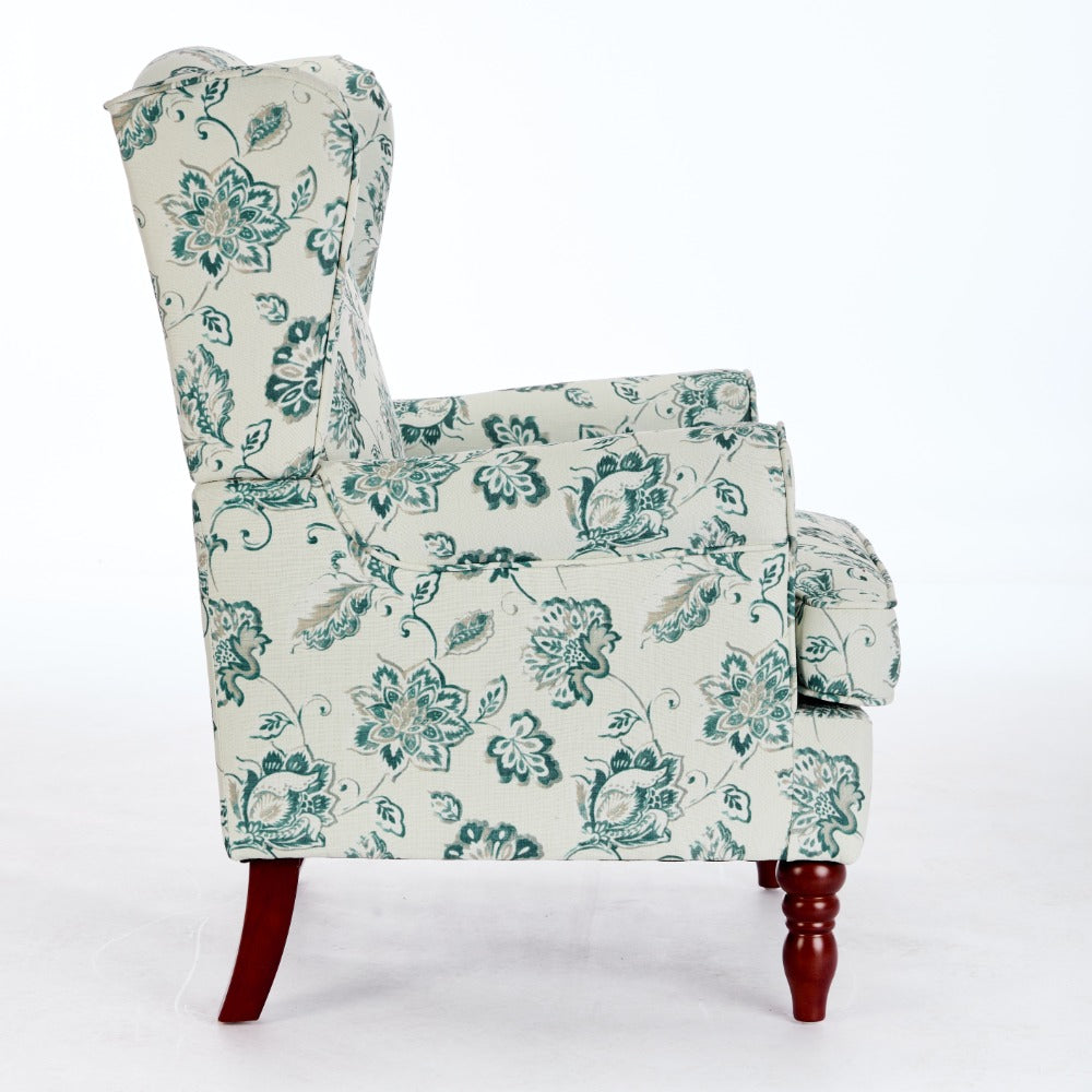 Modern Fabric Accent Armchair