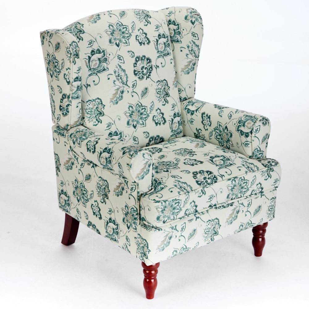 Modern Fabric Accent Armchair