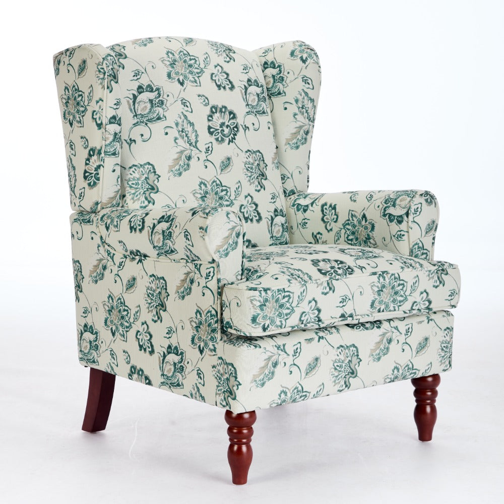Modern Fabric Accent Armchair
