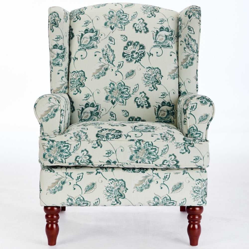 Modern Fabric Accent Armchair