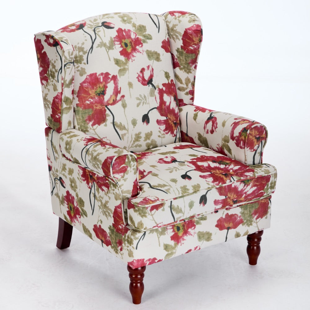 Modern Fabric Accent Armchair