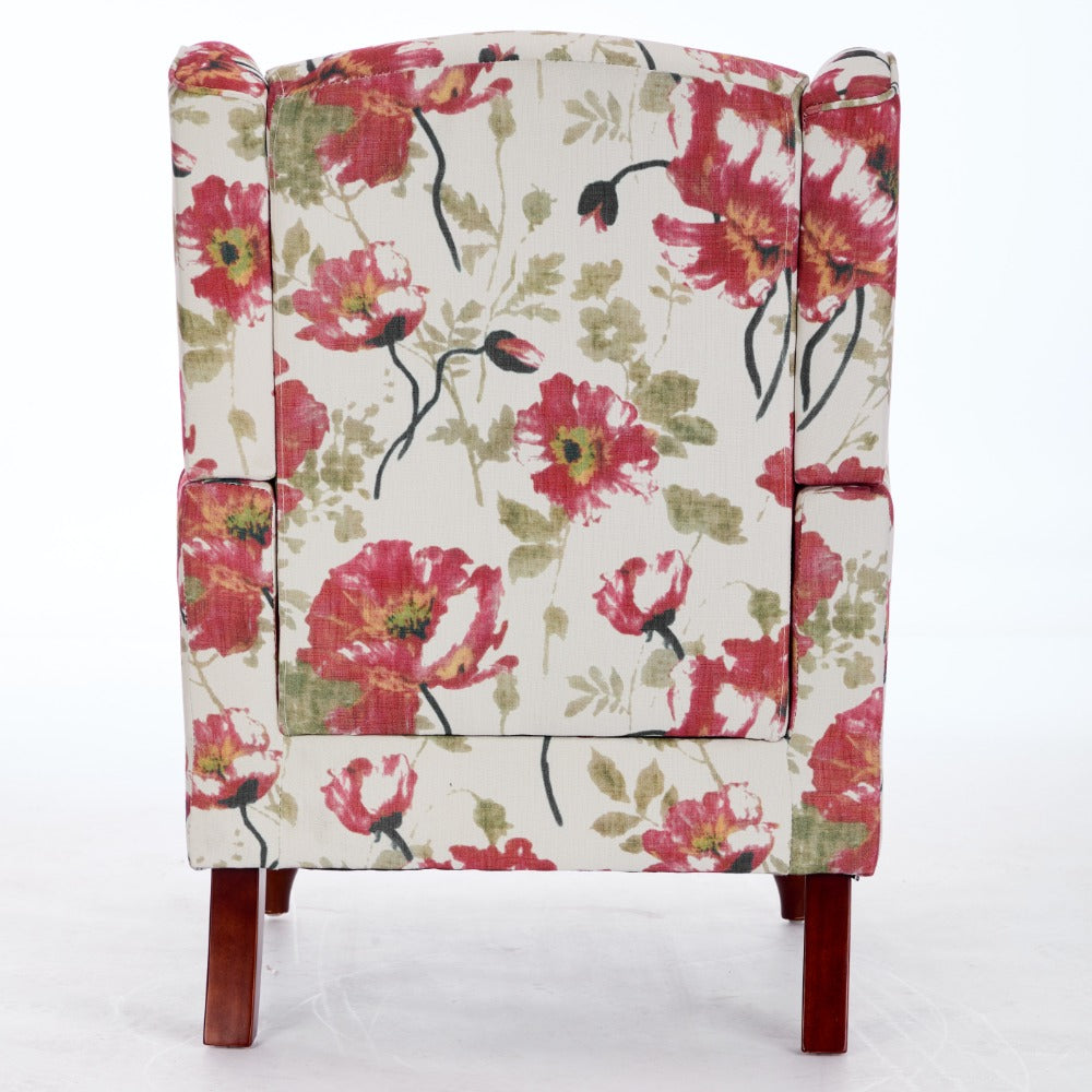 Modern Fabric Accent Armchair