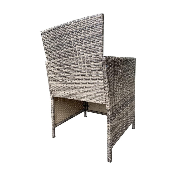 Yakoe Eton 2 Seater Garden Furniture Bistro Set In Nature