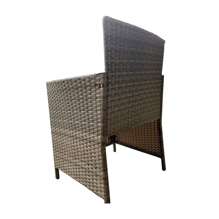 Yakoe Eton 2 Seater Garden Furniture Bistro Set In Nature