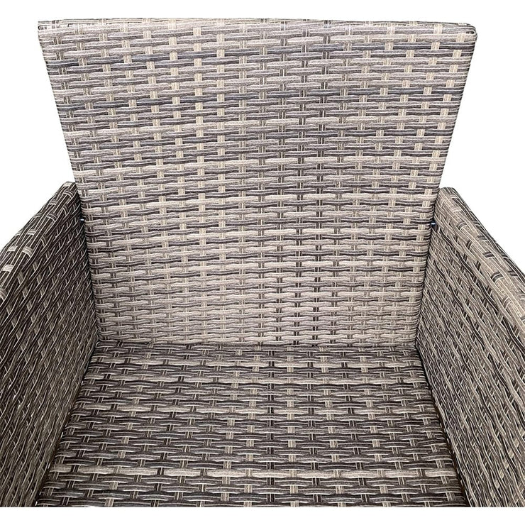 Yakoe Eton 2 Seater Garden Furniture Bistro Set In Nature