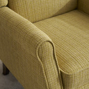 Ascot Linen Pushback Recliner Chair