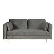 Avery 3+2 Suíochán Sofa Tolg le Cúisíní Scaip