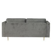 Avery 3+2 Suíochán Sofa Tolg le Cúisíní Scaip