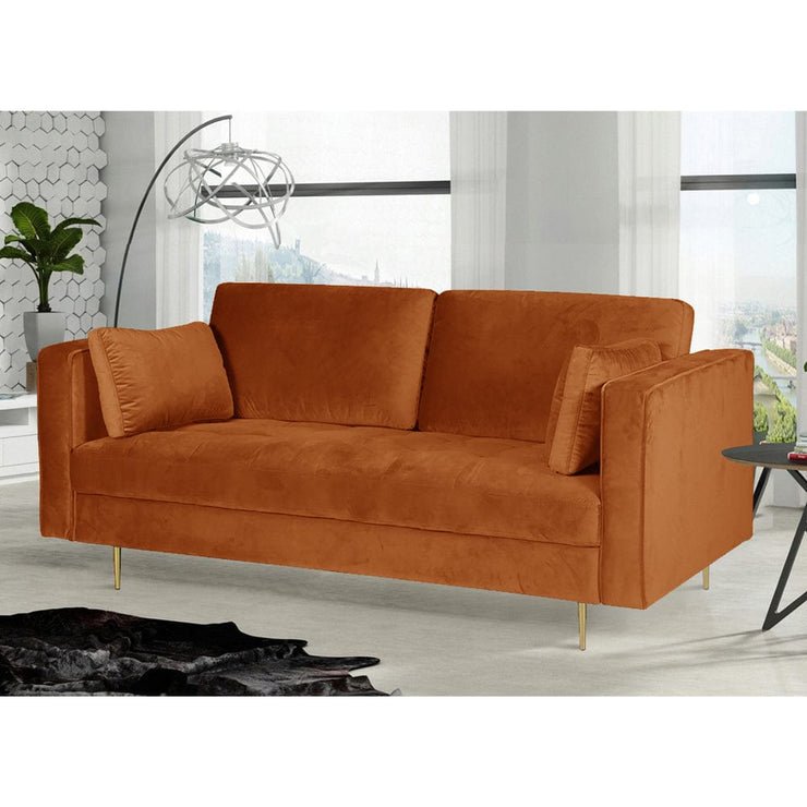 Avery 3+2 Suíochán Sofa Tolg le Cúisíní Scaip