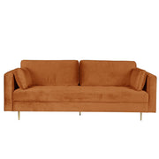 Avery 3+2 Suíochán Sofa Tolg le Cúisíní Scaip