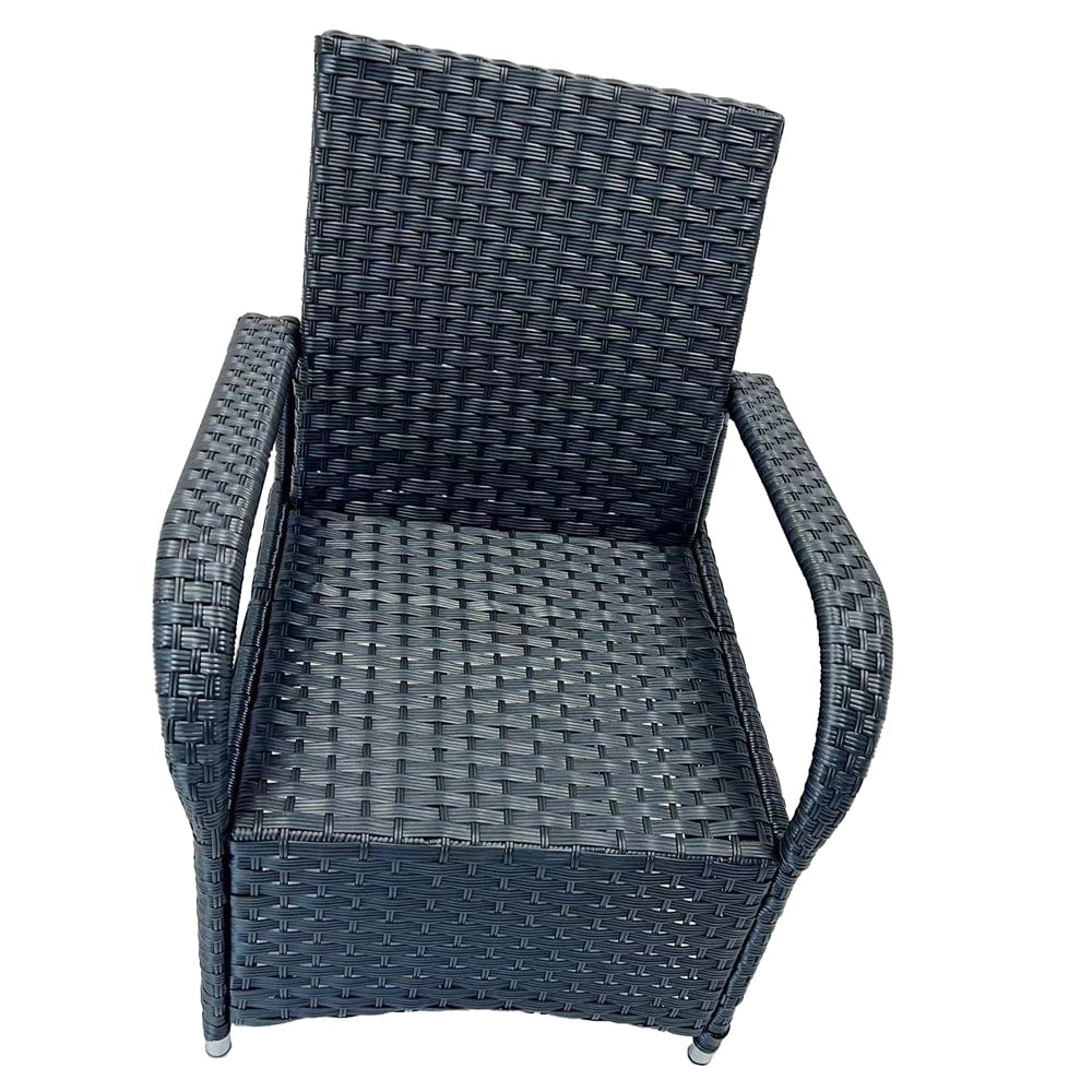Aura 6 Seater Armchair Oval Rattan Garden Furniture Dining Set with Parasol Hole and Rain Cover
