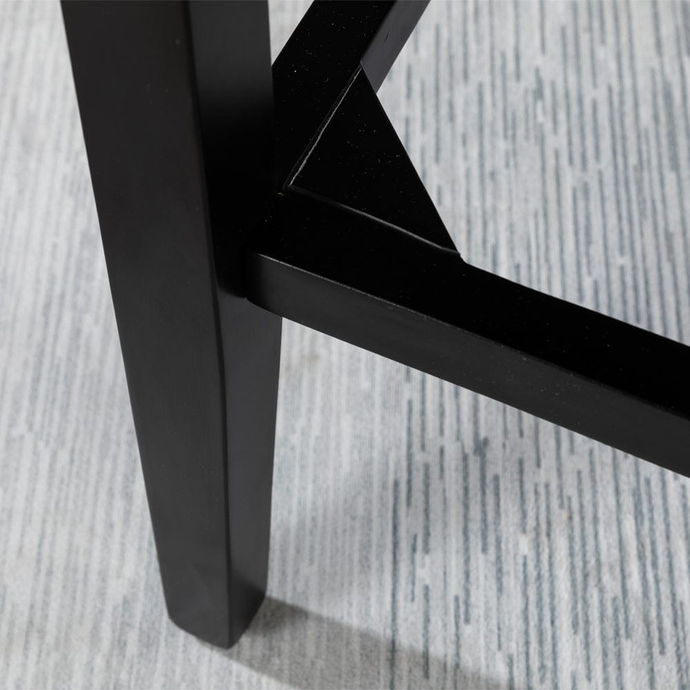 Avers Velvet Button Back Bar Stool Bar Chair