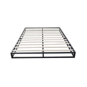 Basics Metal Platform Bed Frame with Slatted Frame Single Bed Double Bed King Bed