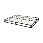 Basics Metal Platform Bed Frame with Slatted Frame Single Bed Double Bed King Bed