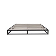 Basics Metal Platform Bed Frame with Slatted Frame Single Bed Double Bed King Bed