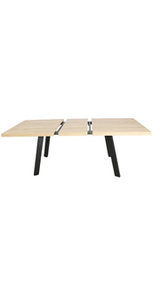 Belluno 4-6 Seater Oak 190CM Extending Dining Table With 4/6 Boucle Dining Chairs