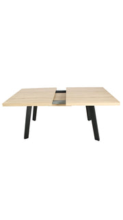 Belluno 4-6 Seater Oak 190CM Extending Dining Table With 4/6 Boucle Dining Chairs