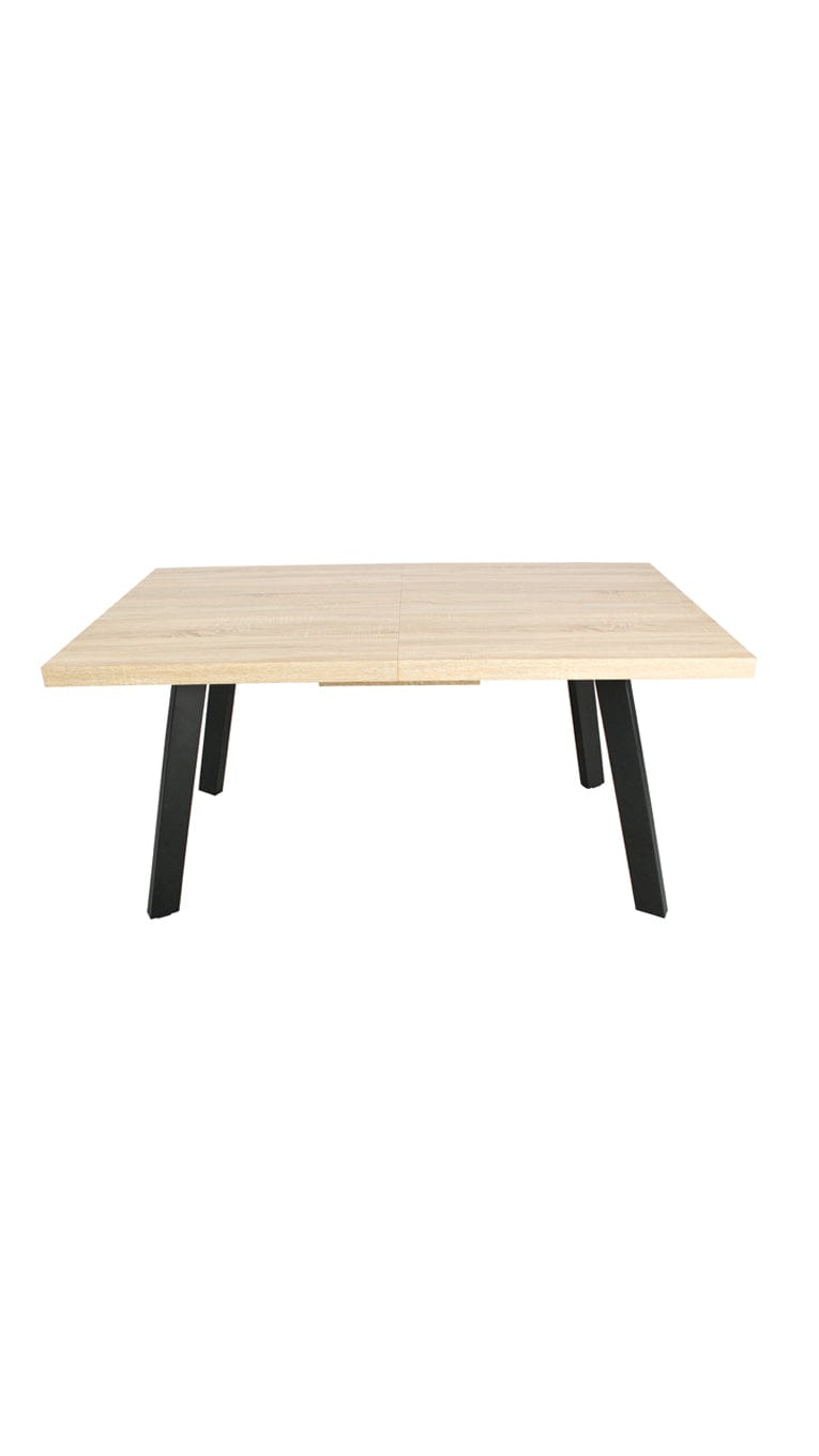 Belluno 4-6 Seater Oak 190CM Extending Dining Table With 4/6 Boucle Dining Chairs
