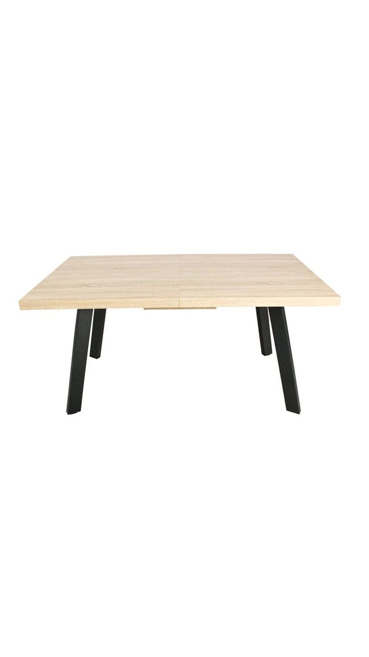 Belluno 4-6 Seater Oak 190CM Extending Dining Table With 4/6 Boucle Dining Chairs