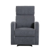 Boston 3+1+1 Slate Grey Fabric Manual Recliner Sofa Set