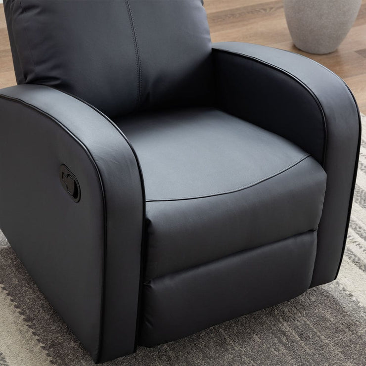 Boston 2+1+1 Leather Manual Recliner Sofa Set