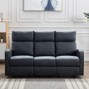 Boston 3+1+1 Leather Manual Recliner Sofa Set