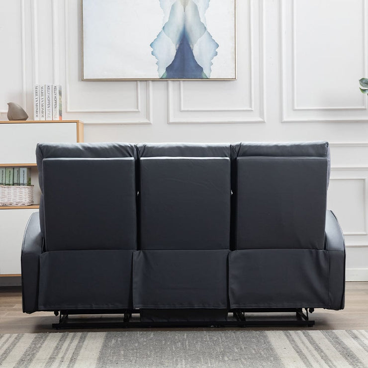 Boston 3+1+1 Leather Manual Recliner Sofa Set