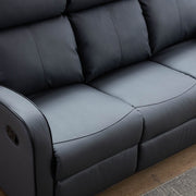 Boston 3+1+1 Leather Manual Recliner Sofa Set