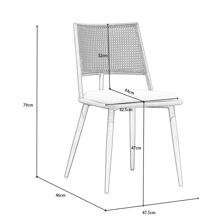 Belluno Extending Dining Table Set with 4 PE Rattan Chairs