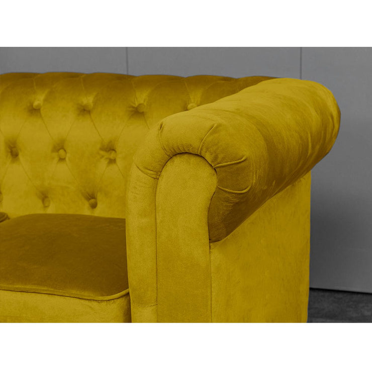 Chesterfield 2 Seater Velvet Sofa