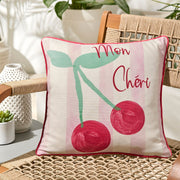 Ashcraft Outdoor/Indoor Cherry Cushion in Pink for Home Decor