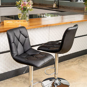 Set Of 2 Carlow PU Bar Stool Bar Chair