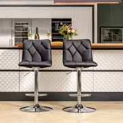 Set Of 2 Carlow PU Bar Stool Bar Chair