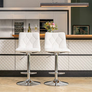 Set Of 2 Carlow PU Bar Stool Bar Chair