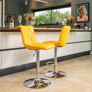 Set Of 2 Carlow PU Bar Stool Bar Chair