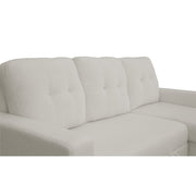 Avery Boucle Teddy Fleece Reversible Corner Sofa Bed With Storage Chaise