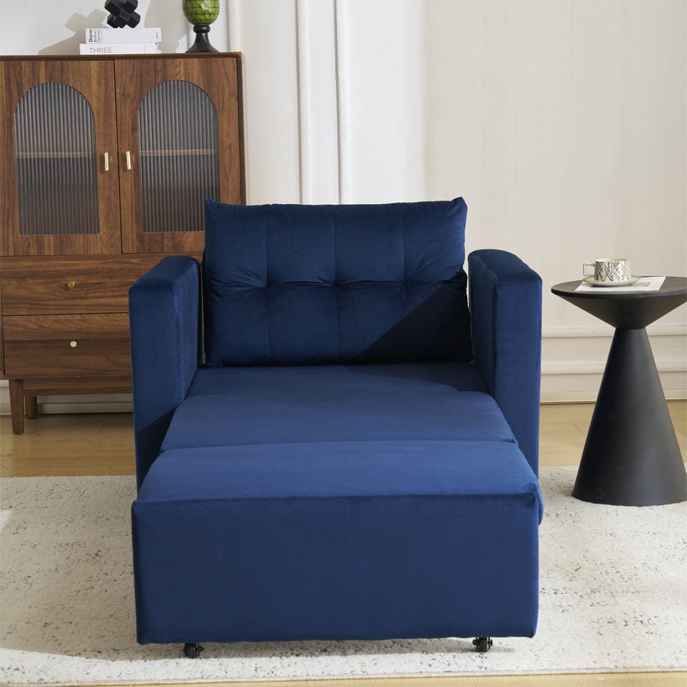 Avery 1 Seater Fold Out Upholstered Sofa Bed