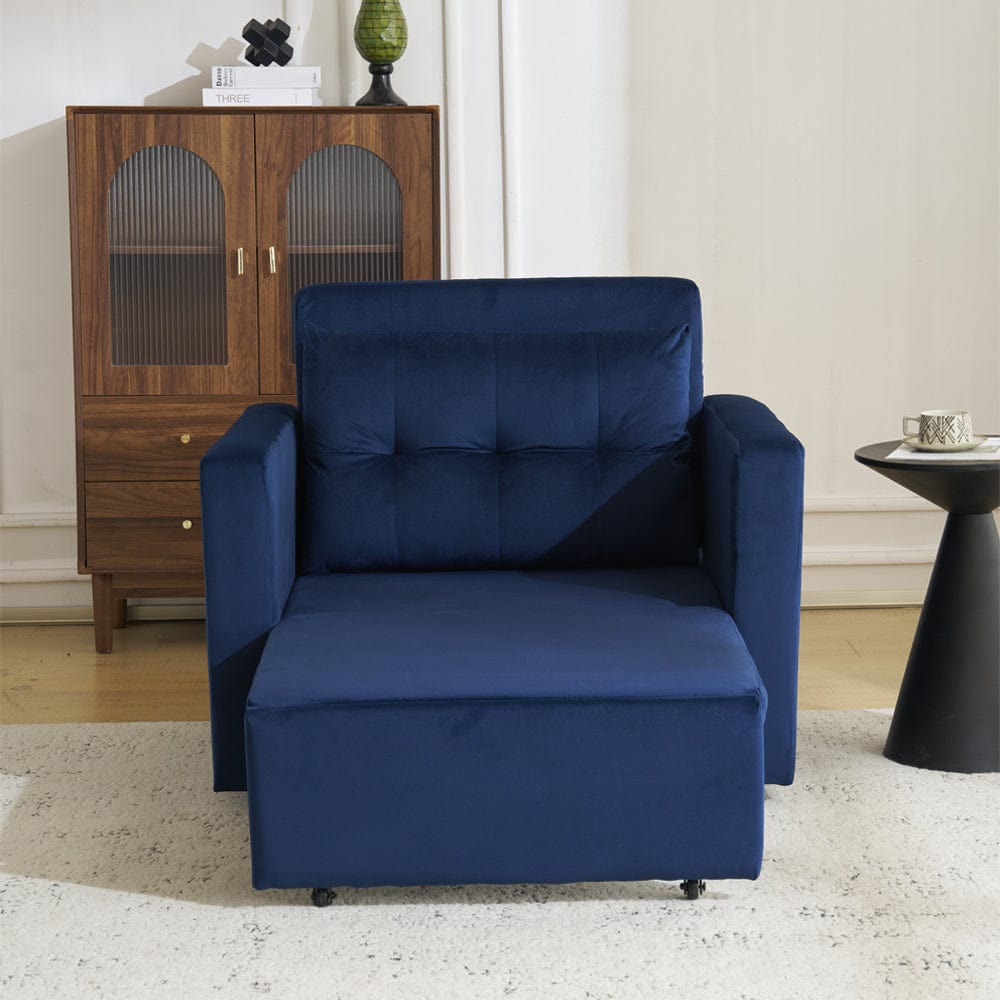 Avery 1 Seater Fold Out Upholstered Sofa Bed
