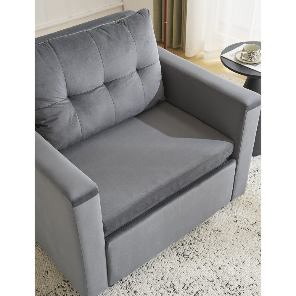 Avery 1 Seater Fold Out Upholstered Sofa Bed