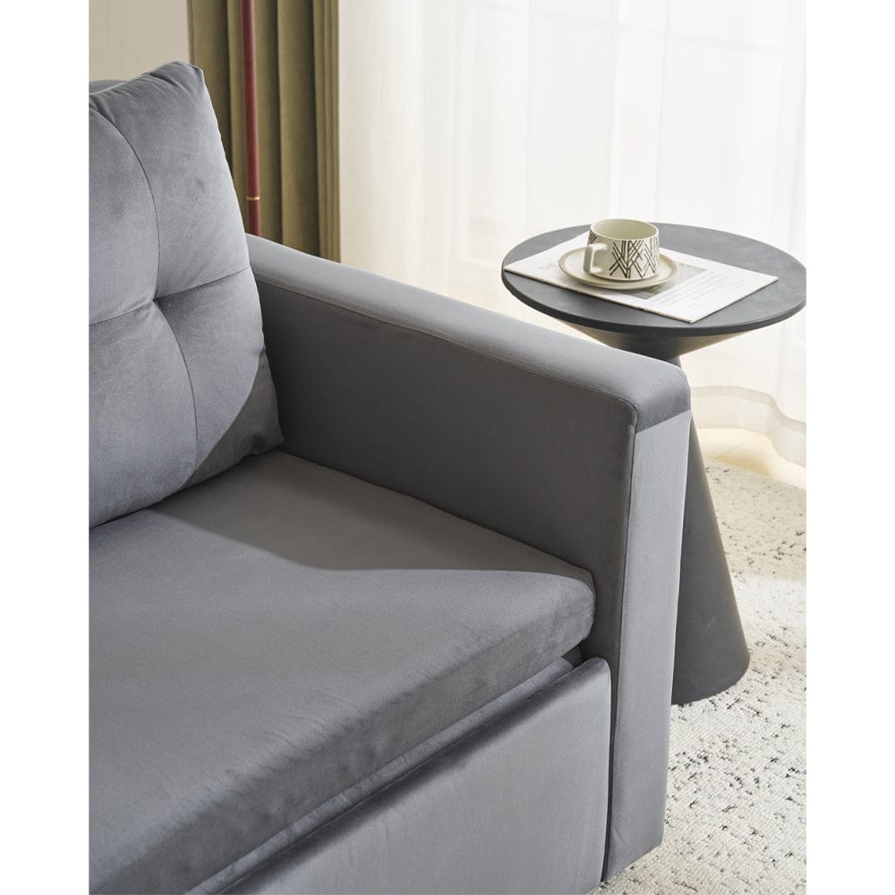 Avery 1 Seater Fold Out Upholstered Sofa Bed