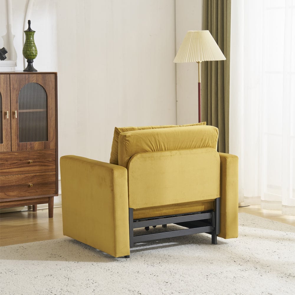Avery 1 Seater Fold Out Upholstered Sofa Bed